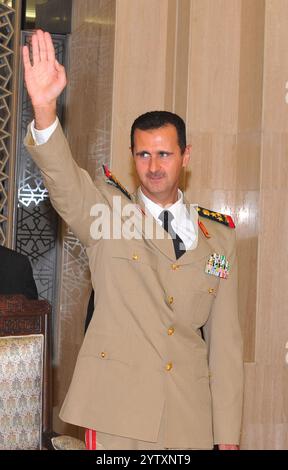 Damascus, Syria. 08th Dec, 2024. In just over ten days, Syrian rebels have taken control of Syria's main cities, including the capital Damascus on Saturday night. President Bashar al-Assad, in power since 2000, has fled the country, according to Russia - FILE - Undated file photo of Syrian president Bashar Al Assad, in Damascus, Syria. Photo by Balkis Press/ABACAPRESS.COM Credit: Abaca Press/Alamy Live News Stock Photo