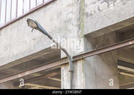 Details of 100 years old industrieal buildings Stock Photo