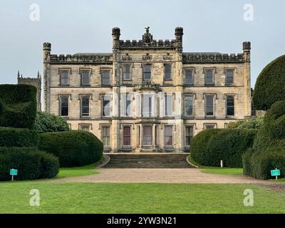 Elvaston Castle Stately Home, built originally in 1633 and altered between 1815 and 1861. Stock Photo