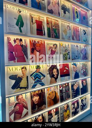 Vogue Covers From different times Stock Photo