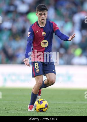 Sevilla, Spain. 07th Dec, 2024. Pedro Gonzalez Pedri of FC Barcelona during the La Liga EA Sports match between Real Betis and FC Barcelona played at Benito Villamarin Stadium on December 7, 2024 in Sevilla, Spain. (Photo by Antonio Pozo/PRESSINPHOTO) Credit: PRESSINPHOTO SPORTS AGENCY/Alamy Live News Stock Photo