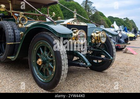 1912 Rolls Royce Sliver Ghost at the Concours of Elegance 2022, Hampton Court Palace, London Stock Photo