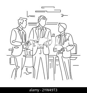 One single line drawing of group of people raising their hands up into ...