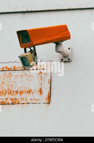 CCTV security camera Stock Photo
