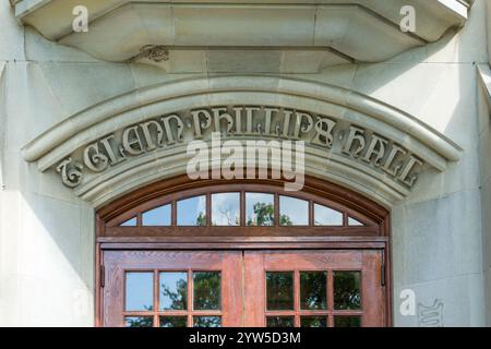 EAST LANSING, MI, USA, SEPTEMBER 19, 2024:Phillips Hall on the campus of Michigan State University. Stock Photo