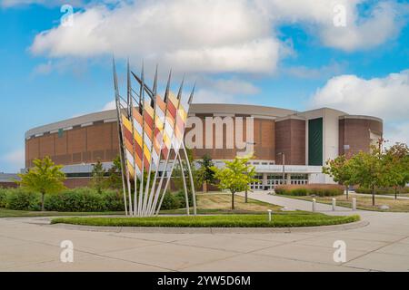 EAST LANSING, MI, USA, SEPTEMBER 20, 2024: Jack Breslin Student Events Center on the campus of Michigan State University. Stock Photo