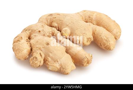 ginger path isolated on white Stock Photo