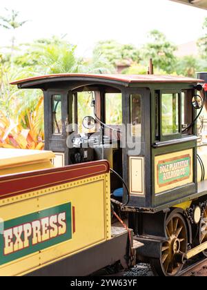 pineapple express train tour Stock Photo