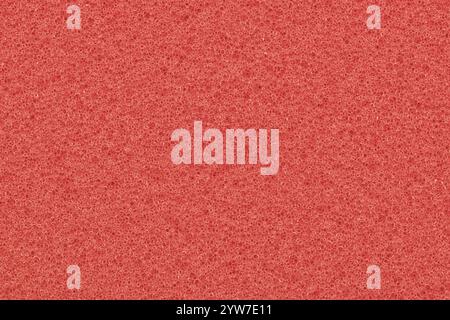 Watermelon pink foam background one color porous sponge packing material. Stock Photo