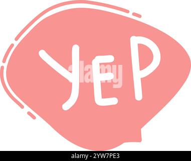 Dialogue bubble with phrases. Comic speech balloon for greeting and expression, colorful text chat shapes. Vector isolated icon of comic talk message Stock Vector