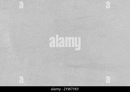 Light gray color abstract faux leather pattern for design element. Close-up view photography of shade white color surface level artificial leather Stock Photo