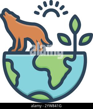 Icon for biodiversity, living species Stock Vector Image & Art - Alamy