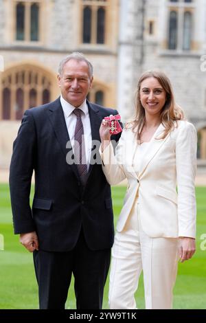 Alicia Hempleman-Adams after being made a Member of the Order of the ...