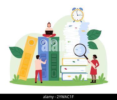 File Transfer concept. Efficient data sharing and server communication ...