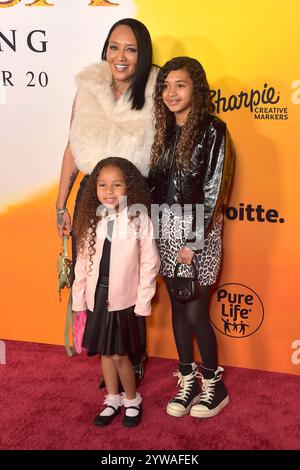 Nia Guzman, Sinatra Guzman und Royalty Brown bei der Weltpremiere des ...