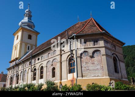 The village of Rășinari, near Sibiu, Transylvania, Romania Stock Photo