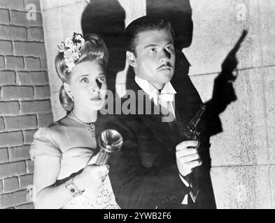 THE MAD GHOUL 1943 Universal Pictures film with Evelyn Ankers and David Bruce Stock Photo