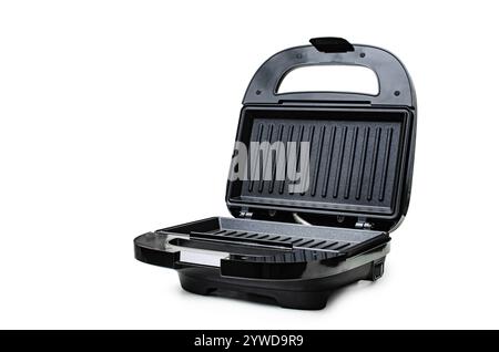 Electric kitchen sandwich maker on isolated background Stock Photo