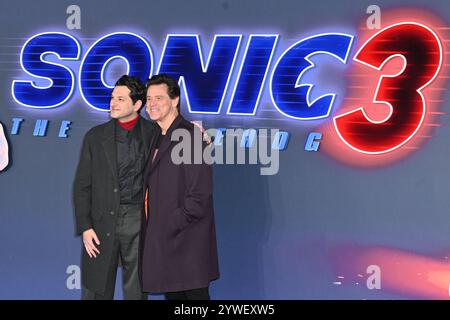 London, UK. Jim Carrey. Sonic The Hedgehog 3 - UK Premiere, Cineworld