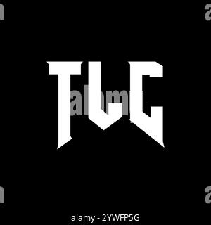 TLC letter logo design for technology company. TLC logo design black ...