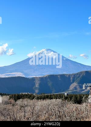 Fuji-san in winter Stock Photo