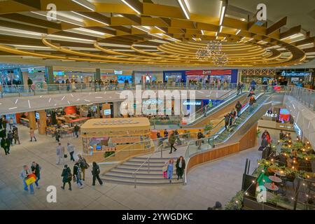 The Arndale Shopping Centre in the city centre of Manchester, England. UK. Stock Photo