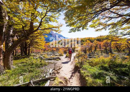 Hike in autumn season Hike in autumn season Hike in the autumn mountains. Fall season theme. LicenseRF 22333866 ,model released, Symbolfoto Copyright: Stock Photo