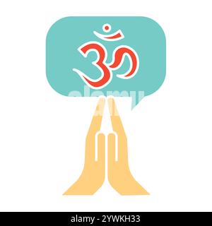 Affirmation line icon. Vector isolated element. Editable stroke. Stock Vector