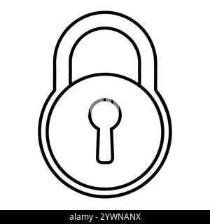 isolation line icon, outline symbol, vector illustration, concept sign ...