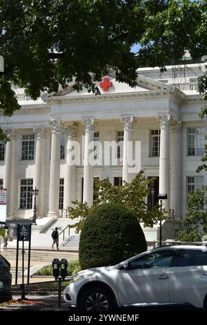 The American Red Cross - National Headquarters in Washington D.C., USA. Stock Photo