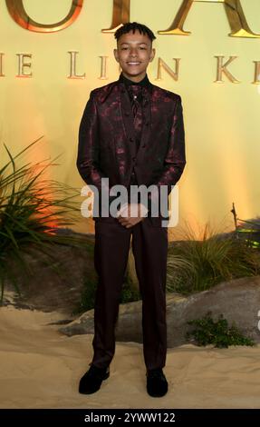 Theo Somolu attends the &ldquo;Mufasa: The Lion King&rdquo; UK Premiere at