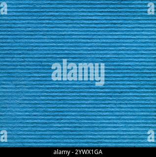 Cyan Cardboard Paper Texture Closeup Stock Photo