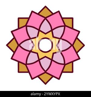 Beautiful seamless Islamic pattern with geometric shapes and arabesque design, perfect for Ramadan and Eid decorations. Stock Vector