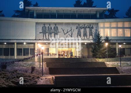 Museum of Yugoslavia: 25 May Hall. Belgrade, Serbia Stock Photo