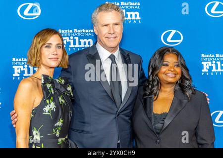 USA. 11th Dec, 2024. The Santa Barbara International Film Festival honors Will Ferrell with their Annual Kirk Douglas Award For Excellence In Film at the Ritz-Carlton Bacara, Santa Barbara, CA on Friday, December 11, 2024 (Photo By Rod Rolle/Sipa USA) Credit: Sipa USA/Alamy Live News Stock Photo