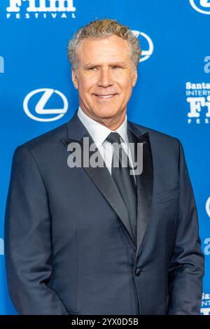 USA. 11th Dec, 2024. Actor-Producer Will Ferrell arrives at the Santa Barbara International Film Festival to receive their Annual Kirk Douglas Award for Excellence In Film at the Ritz-Carlton Bacara, Santa Barbara, CA on December 11, 2024. (Photo by Rod Rolle/Sipa USA) Credit: Sipa USA/Alamy Live News Stock Photo