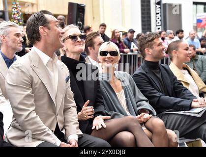 Iris Rafferty Jude Law Hollywood Walk of Fame ceremony Stock Photo - Alamy