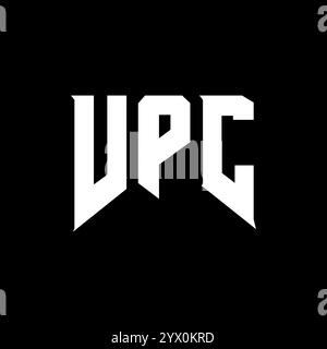 VPC letter logo design for technology company. VPC logo design black ...