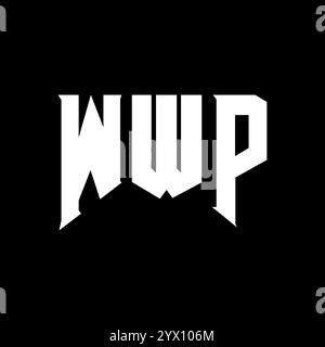 WWP letter logo design for technology company. WWP logo design black ...