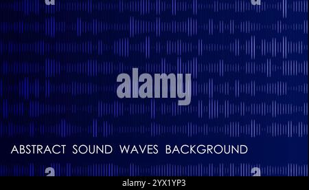 Dotted sound wave signal. Radio or music audio concept. Epicentre or ...