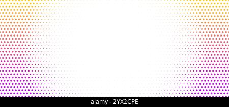 Abstract halftone background, dotted pattern backdrop, comic noise texture Stock Vector