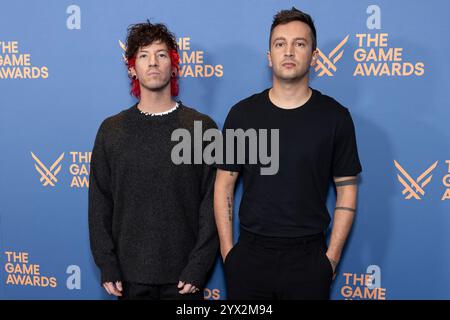 Josh Dun and Tyler Joseph from Twenty One Pilots at the 40th Rock ...