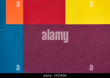Multi colored abstract textured background. Purple yellow blue orange red Stock Photo