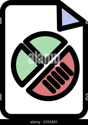 Document with bullet points icon symbol - to do or task list with bullet points Stock Vector