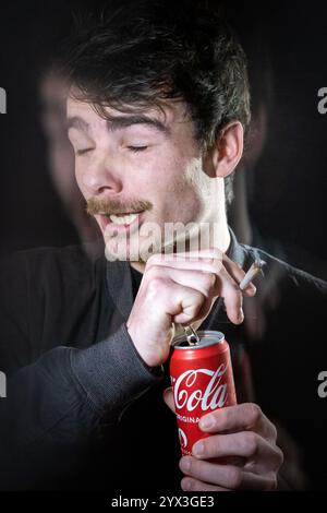 coca cola cigarette Coca-Cola's New Global Identity Is Dangerously Close to the Most Toxic Brand in the World Original illustration by Sammy Gorin Printed on a thick Soda Is the New Cigarettes?"