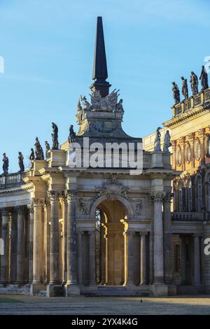 New Palace, Unesco World Heritage Park Sanssouci, Potsdam, Brandenburg, Germany, Europe Stock Photo