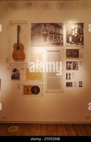 Buenos Aires, Argentina - Nov 18, 2024: Museo Casa Carlos Gardel, dedicated to world famous tango singer Stock Photo