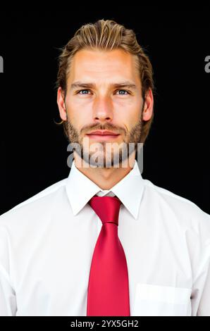 Exuding corporate confidence. Studio portrait of a successful