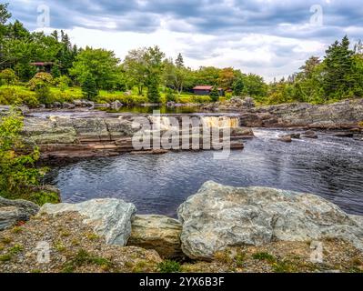 Liscomb River in Liscomb, Nova Scotia, Canada Stock Photo - Alamy