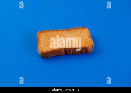 Crunchy Rusk or Toast for healthy life. Rusks creating a domino effect ...